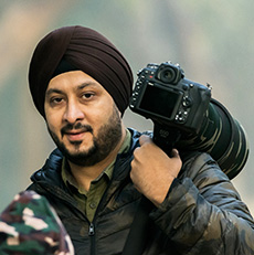 about Randeep Singh the wildlife photographer.